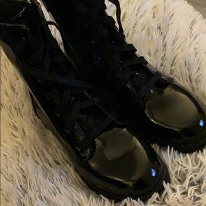 NEW shiny boots